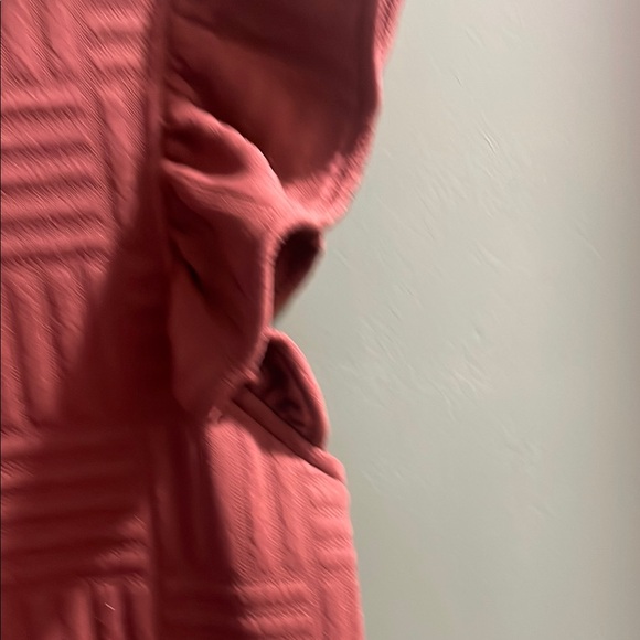 Brown Ruffle Dress - Picture 4 of 8